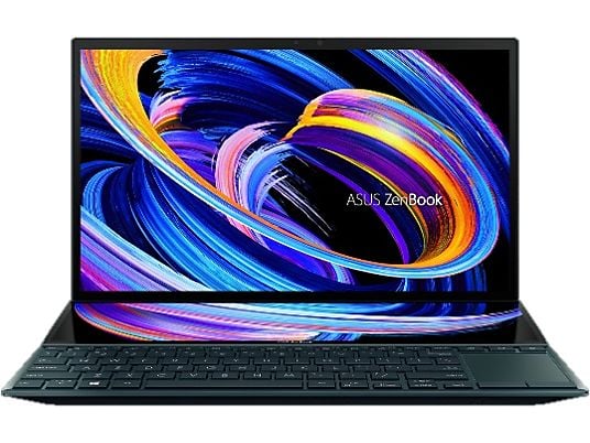 Portátil - ASUS Zenbook Duo 14 UX482EAR-HY379T, 14" FHD, Intel® Evo™ Core™ i7-1195G7, 16GB, 1 TB, Windows 10 H