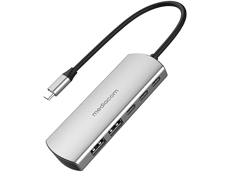 Caricabatterie Auto Doppio USB 24W con Cavo USB-C da 1 Metro, Belkin - Nero  - Italiano