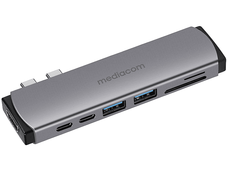 Image of ADATTATORE MEDIACOM USBC MultiPort for Apple