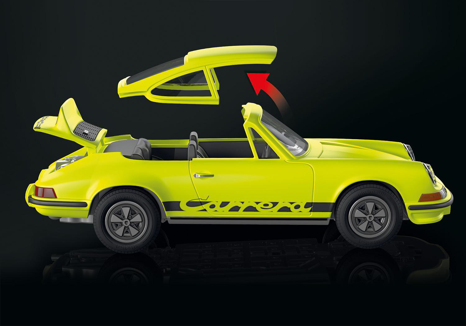 PLAYMOBIL 70923 Porsche 911 Carrera RS 2.7 Spielset, Gelb