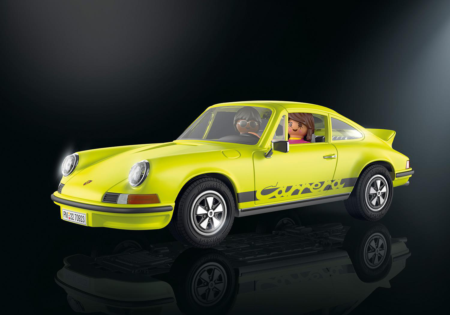 PLAYMOBIL 70923 Porsche 911 Carrera RS 2.7 Spielset, Gelb