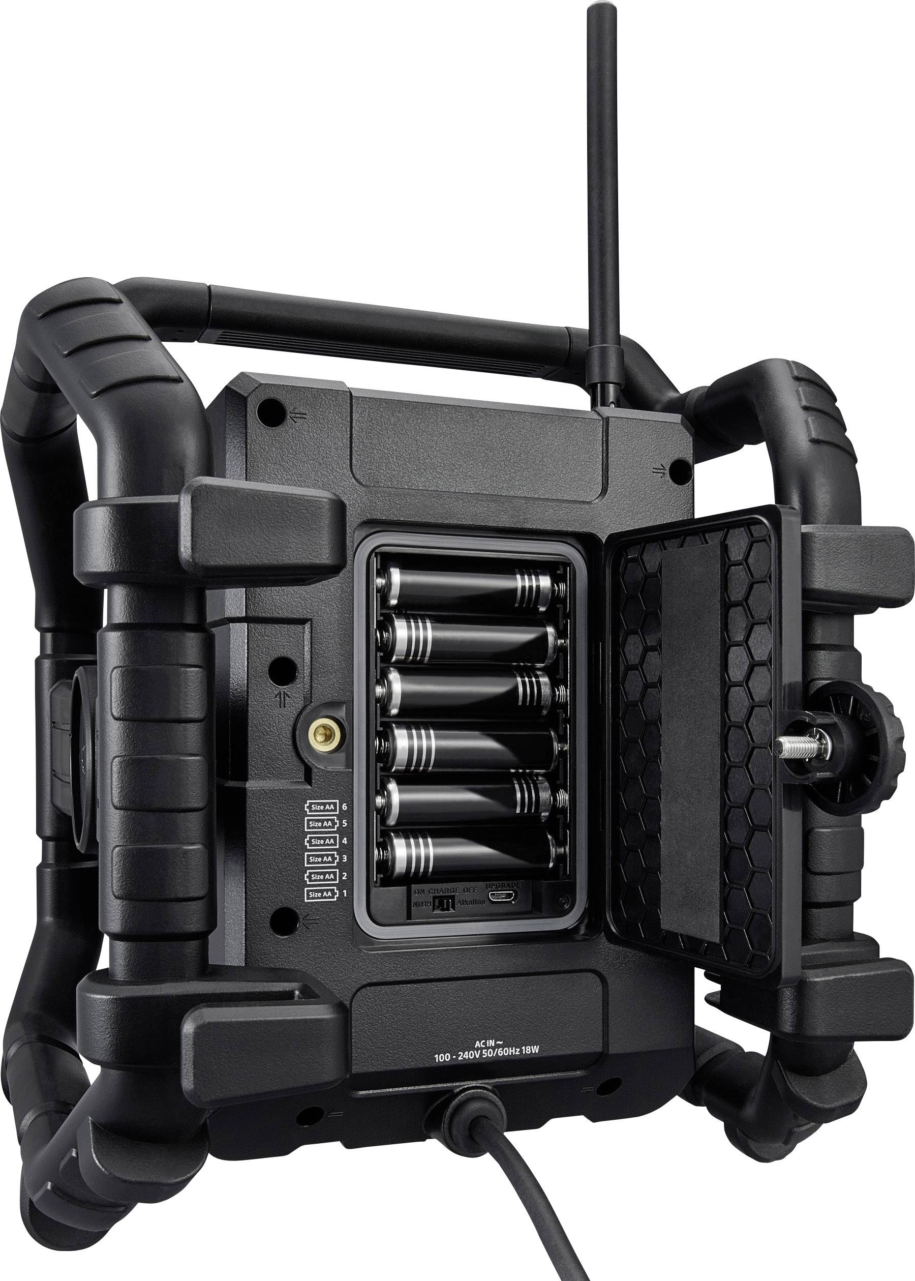 SANGEAN U5 DBT Ultrarobustes DAB+ / UKW / Bluetooth-Allzweckradio