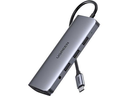 UGREEN 80133 - 10in1 USB-C Hub (Argent)