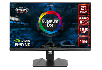 MSI OPTIX MAG274QRF-QD 27'' Sík WQHD 165 Hz 16:9 G-Sync IPS LED Gamer monitor