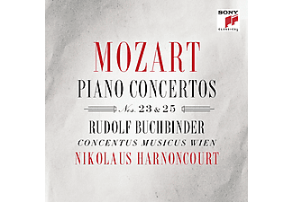 Rudolf Buchbinder, Nikolaus Harnoncourt - Mozart: Piano Concertos Nos. 23 & 25 (CD)
