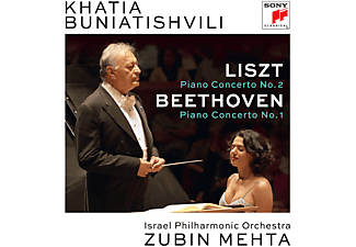 Khatia Buniatishvili, Zubin Mehta - Liszt: Piano Concerto No. 2, Beethoven: Piano Concerto No. 1 (Blu-ray)