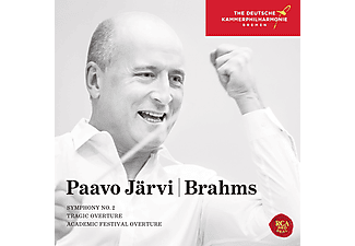 Paavo Järvi - Brahms: Symphony No. 2, Tragic Overture, Academic Festival Overture (CD)