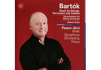 Paavo Järvi, NHK Symphony Orchestra, Tokyo - Bartók: Music For Strings Percussion And Celesta, Divertimento For String Orchestra, Dance Suite (CD)