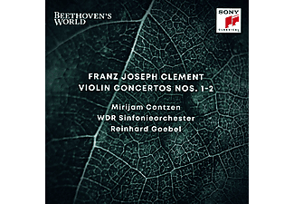 Reinhard Goebel, Mirijam Contzen - Beethoven's World: Clement - Violin Concertos Nos. 1 & 2 (CD)