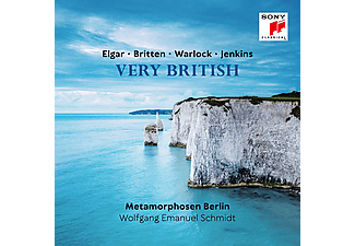 Metamorphosen Berlin, Wolfgang Emanuel Schmidt - Elgar, Britten, Warlock, Jenkins: Very British (CD)
