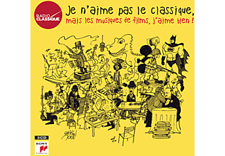 Különböző előadók - Je n'aime pas le Classique, mais les musique de films, j'aime bien! (CD)