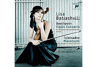 Lisa Batiashvili - Beethoven: Violin Concerto, Tsintsadze: Miniatures (CD)