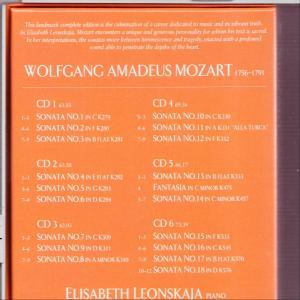Elisabeth Leonskaja - Sämtliche Klaviersonaten  - (CD)