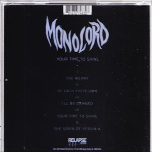 Monolord - Your Time To Shine  - (CD)