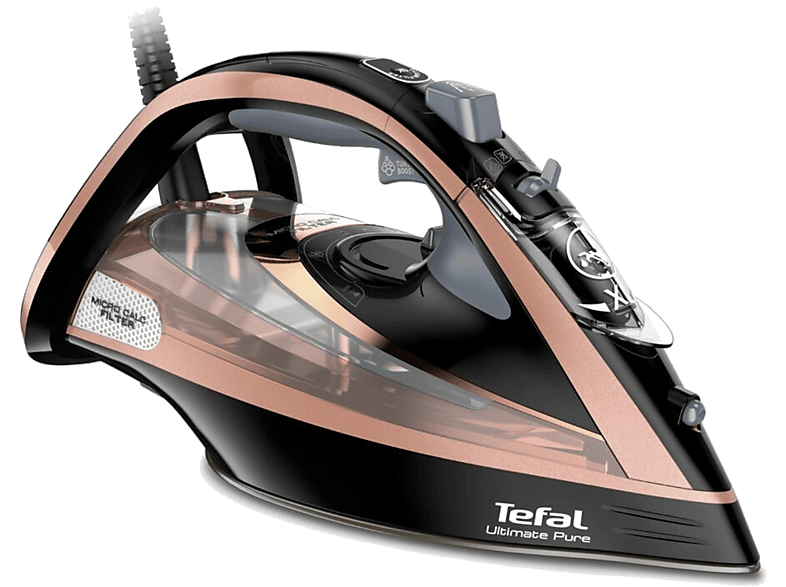 TEFAL FV9845 Ultimate Pure Buharlı Ütü Siyah Bronz