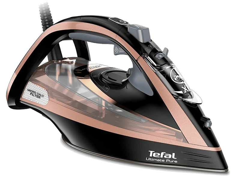 TEFAL FV9845 Ultimate Pure Buharlı Ütü Siyah Bronz_0