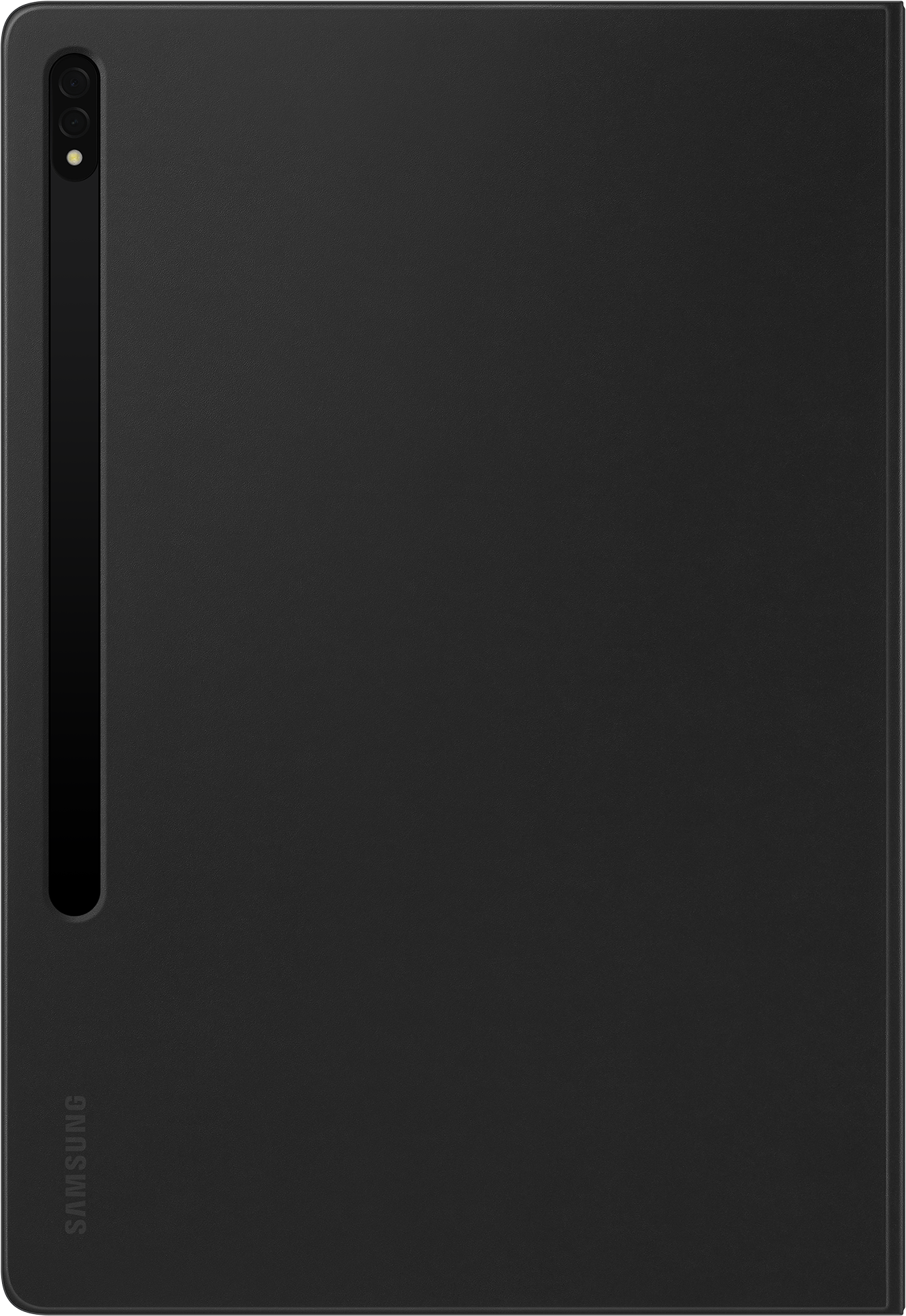 SAMSUNG Note View Cover - Guscio di protezione (Nero/trasparente)