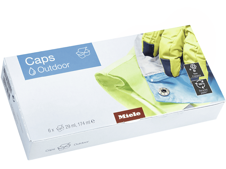 Miele Caps Outdoor 6er Pack Spezialwaschmittel