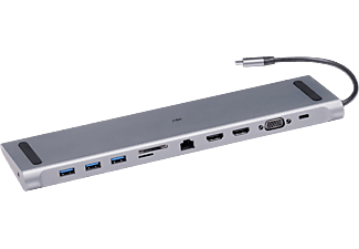 ISY IDO-1000 - Adattatore USB C (Argento)