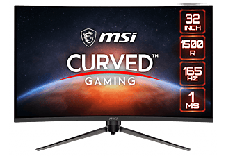 MSI OPTIX AG321CQR 32'' Ívelt WQHD 165 Hz 16:9 FreeSync VA LED Gamer Monitor