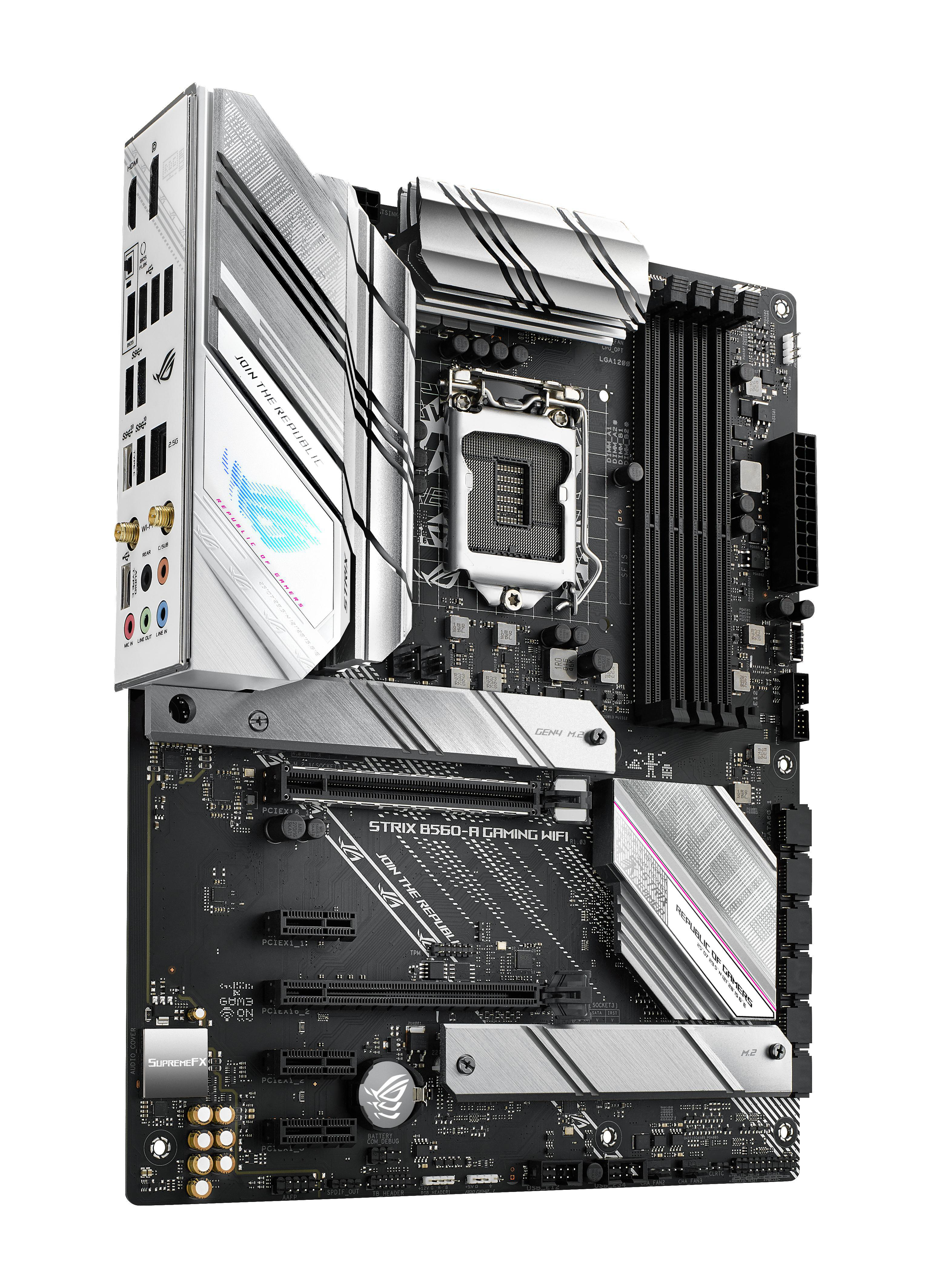 ASUS ROG STRIX B560-A GAMING WIFI Mainboard Schwarz