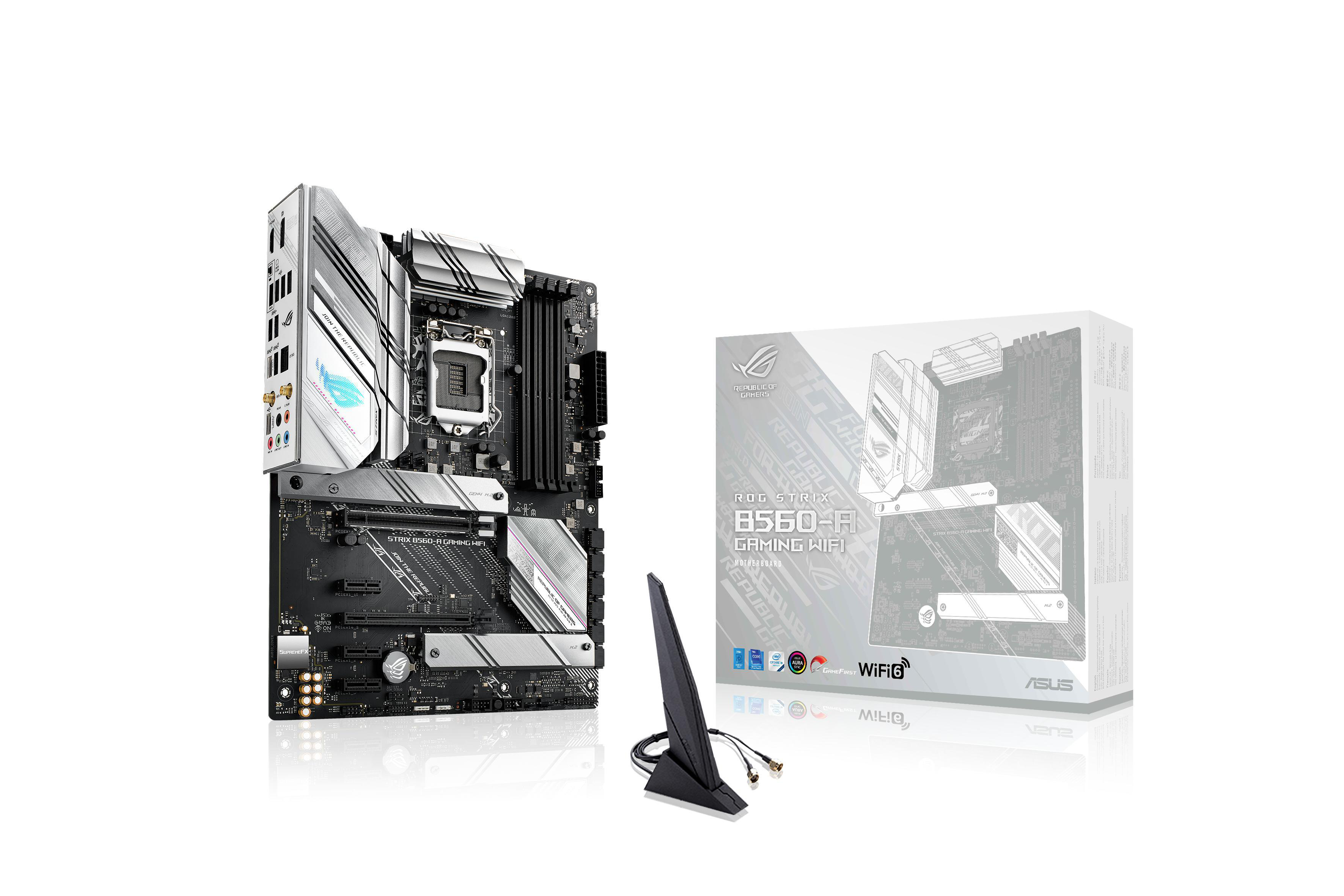 ASUS ROG STRIX B560-A GAMING WIFI Mainboard Schwarz