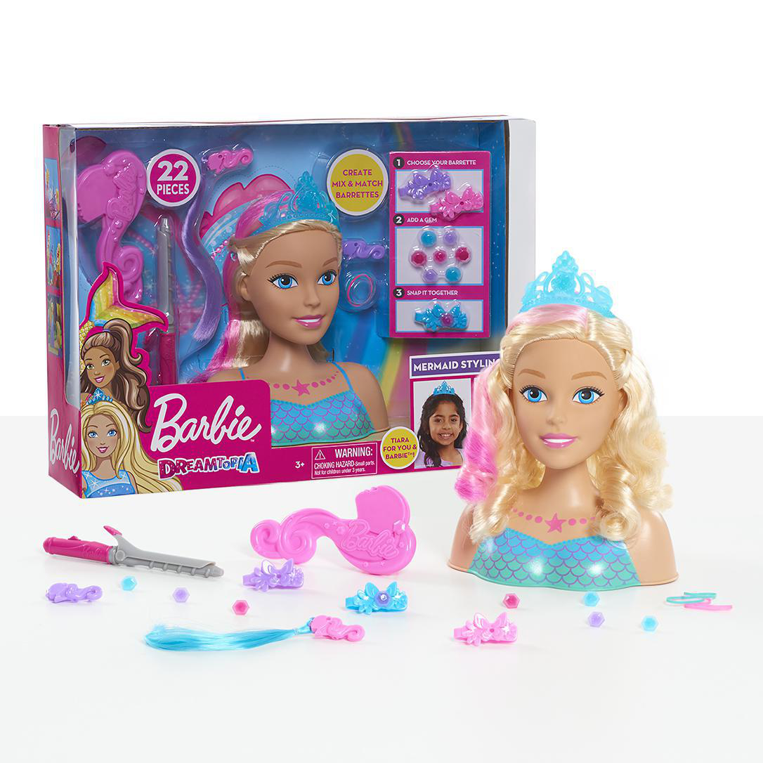 Barbie JUST Dreamtopia Mehrfarbig PLAY Spielset Stylinghead