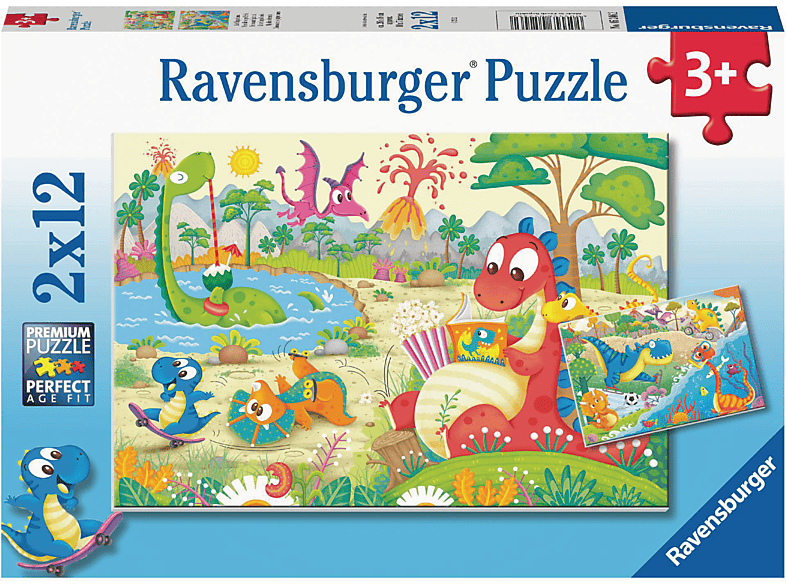 05246 RAVENSBURGER Lieblingsdinos Puzzle Mehrfarbig