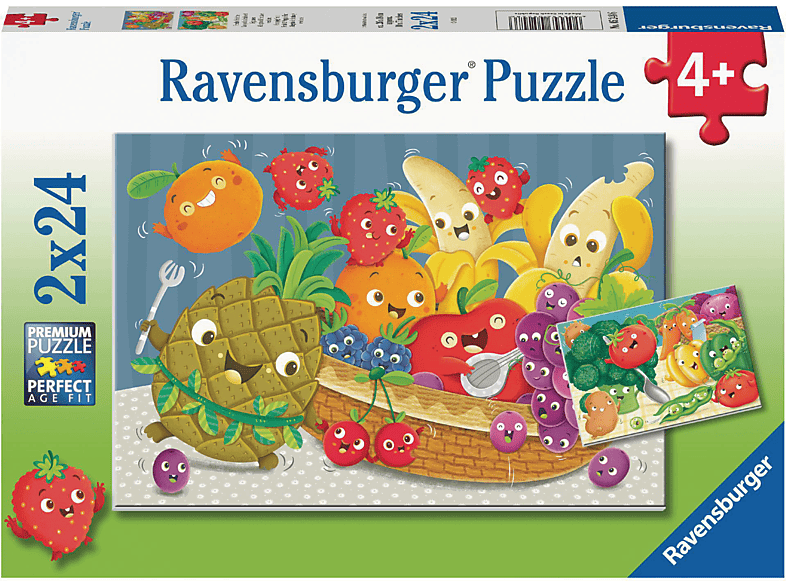 Mehrfarbig Früchte Freche 05248 Puzzle RAVENSBURGER