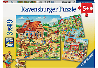 RAVENSBURGER 05249 Ferien auf dem Land Puzzle Mehrfarbig
