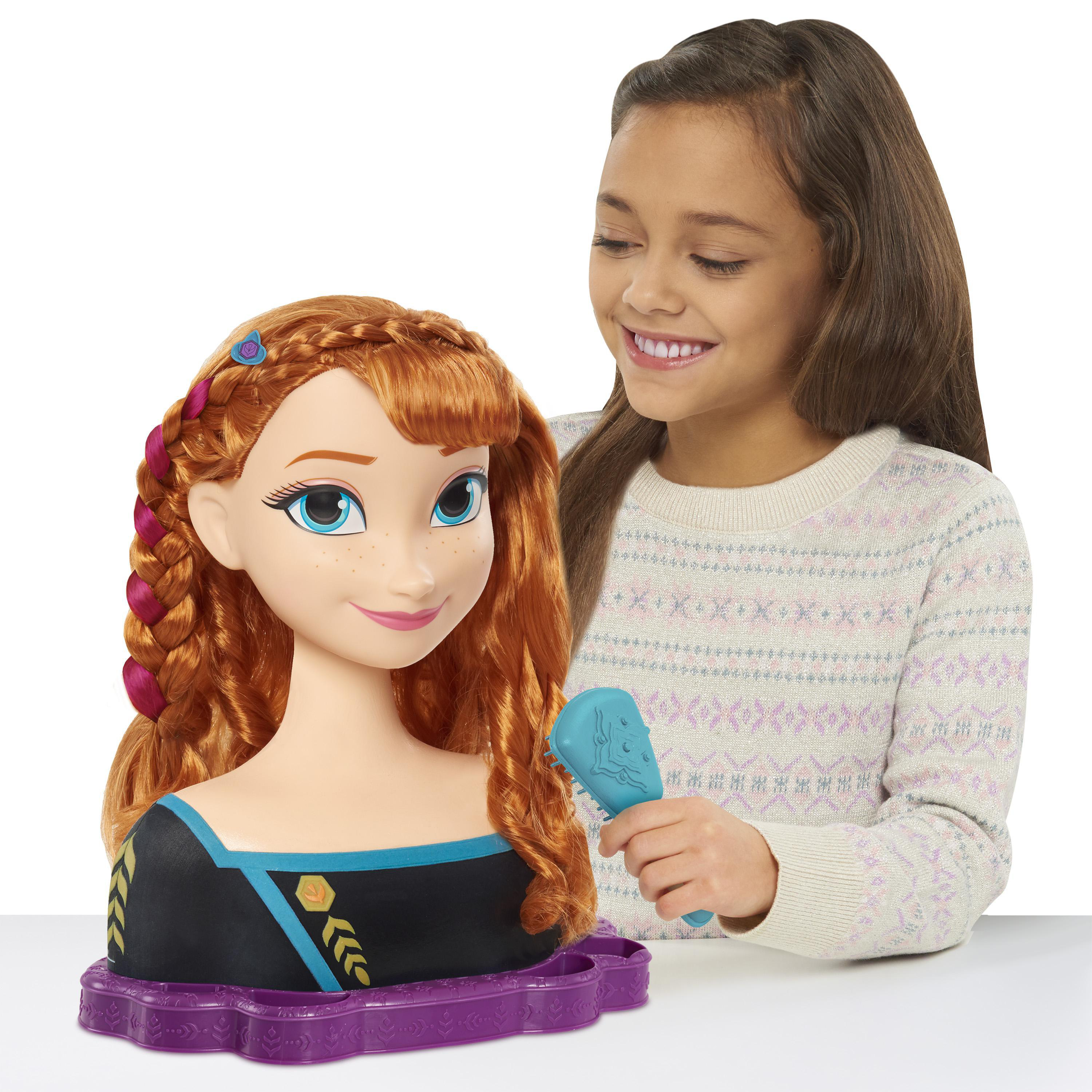 Disney Frozen 2 PLAY Anna Barbie Stylinghead Mehrfarbig JUST Spielset Deluxe