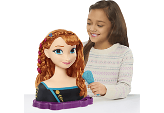 JUST PLAY Barbie Disney Frozen 2 Anna Deluxe Stylinghead Spielset Mehrfarbig