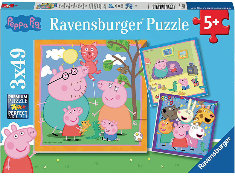 Freunde 05579 Puzzle und Familie RAVENSBURGER Peppas Mehrfarbig