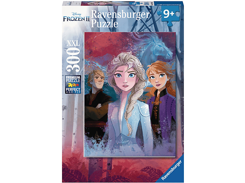 Puzzle und Kristoff 12866 Elsa, RAVENSBURGER Mehrfarbig Anna