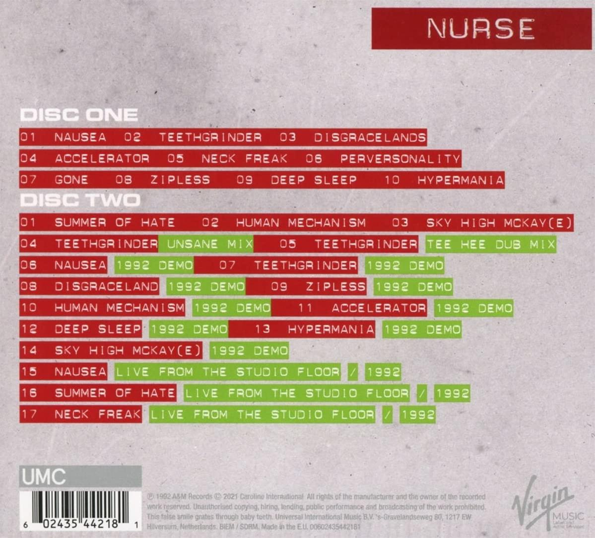 - - Therapy? (CD) Nurse