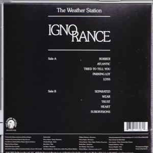 The Weather Station - IGNORANCE (CD) 