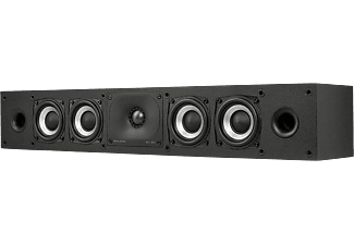 Altavoz central - Polk Audio MXT 35C, 200 W, Certificación Hi-Res Audio, 4/ 8 Ohm, Negro
