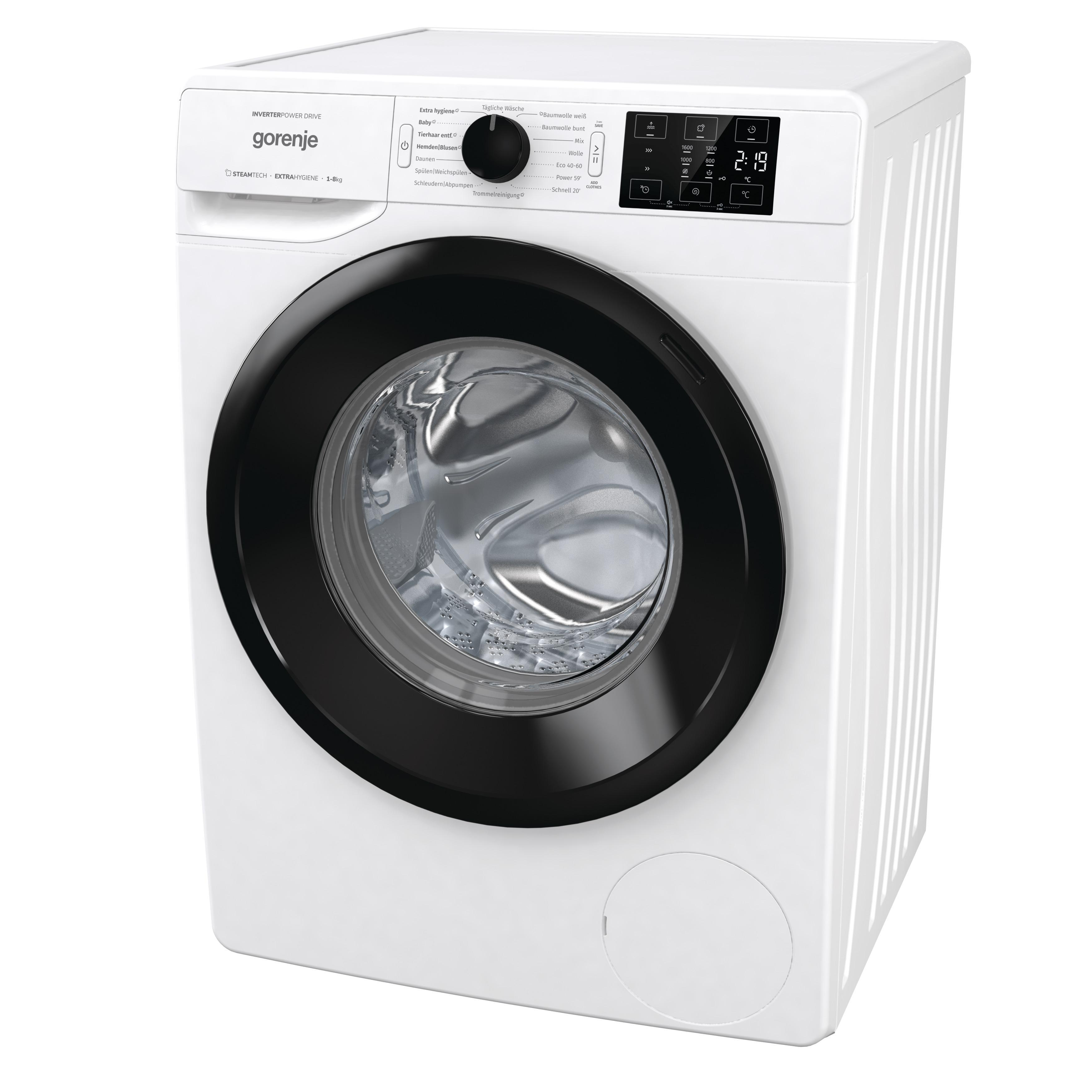 GORENJE WNEI86APS Waschmaschine (8 kg, U/Min., A) 1600