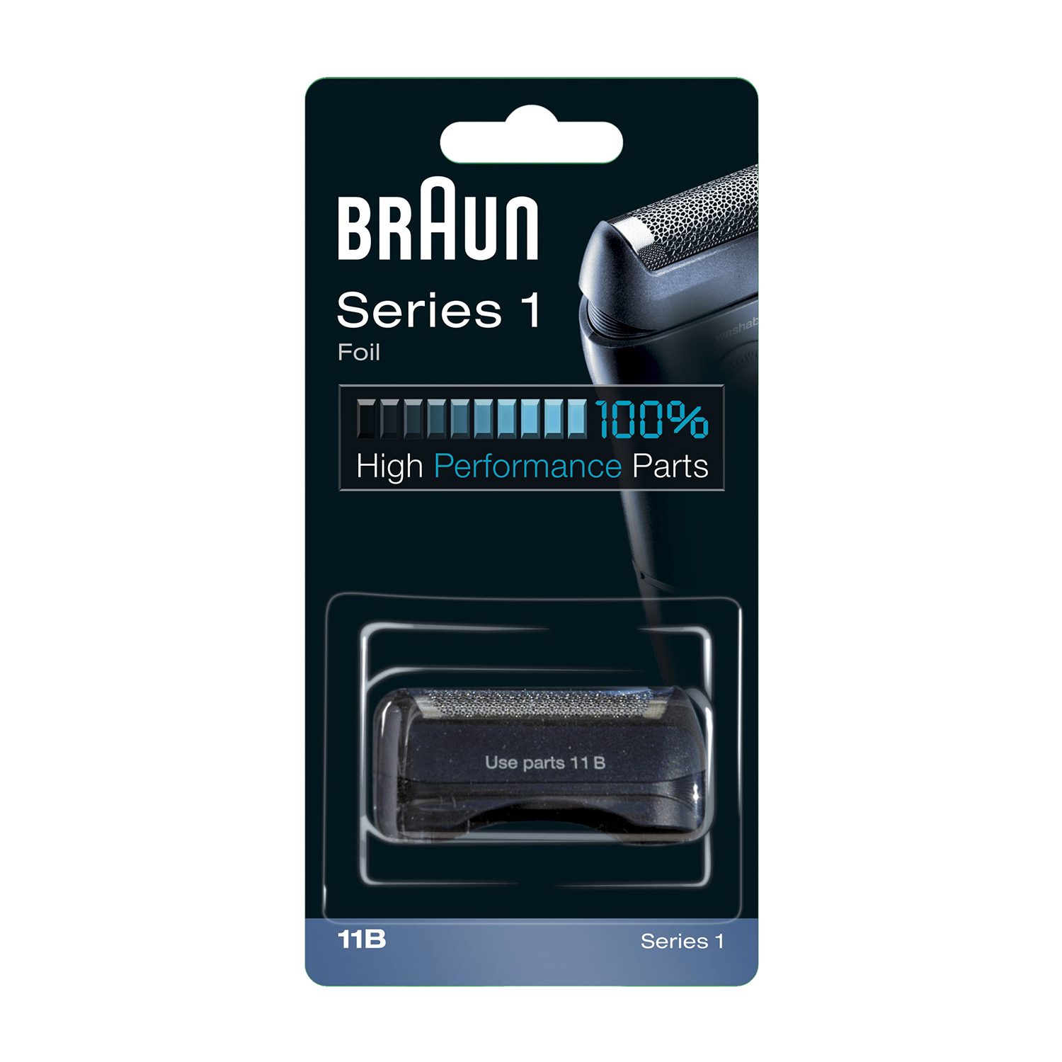 Lamina di ricambio + coltello per rasoi elettrici Braun Combi 11B Nera
