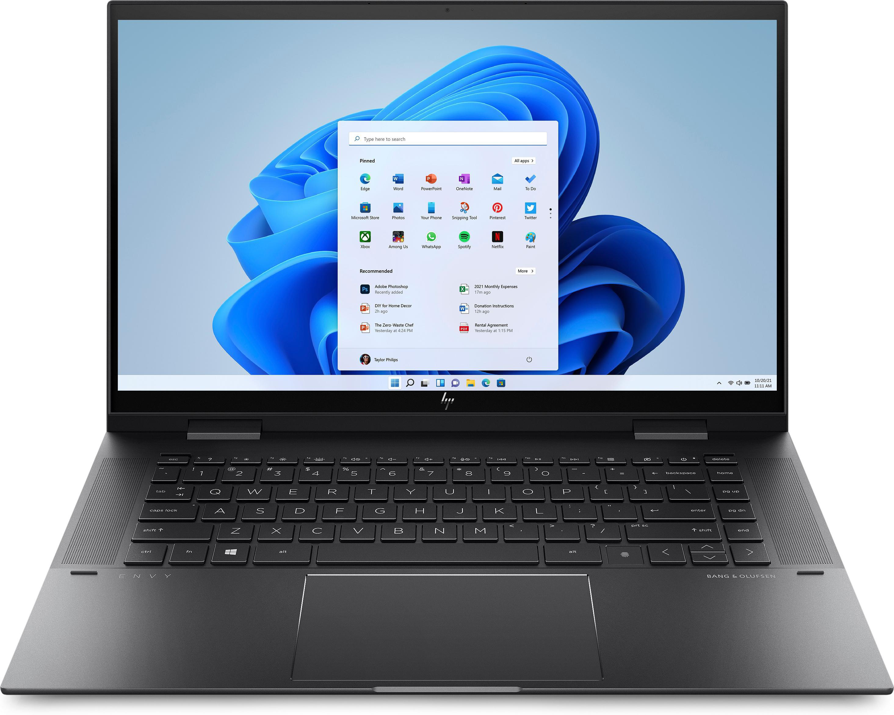 HP ENVY x360  - 15,6 Zoll - AMD Ryzen™ 5 5500U - 16 GB - 1 TB - AMD Radeon™ Onboard Graphics - Windows 11 Home