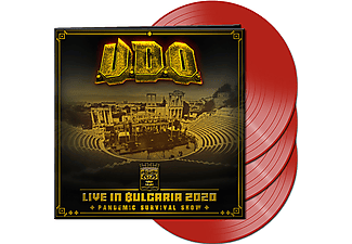 U.D.O. - Live In Bulgaria 2020 - Pandemic Survival Show (Limited Red Vinyl) (Vinyl LP (nagylemez))