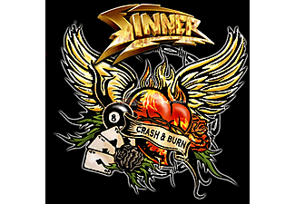 Sinner - Crash & Burn (Limited Edition) (CD)