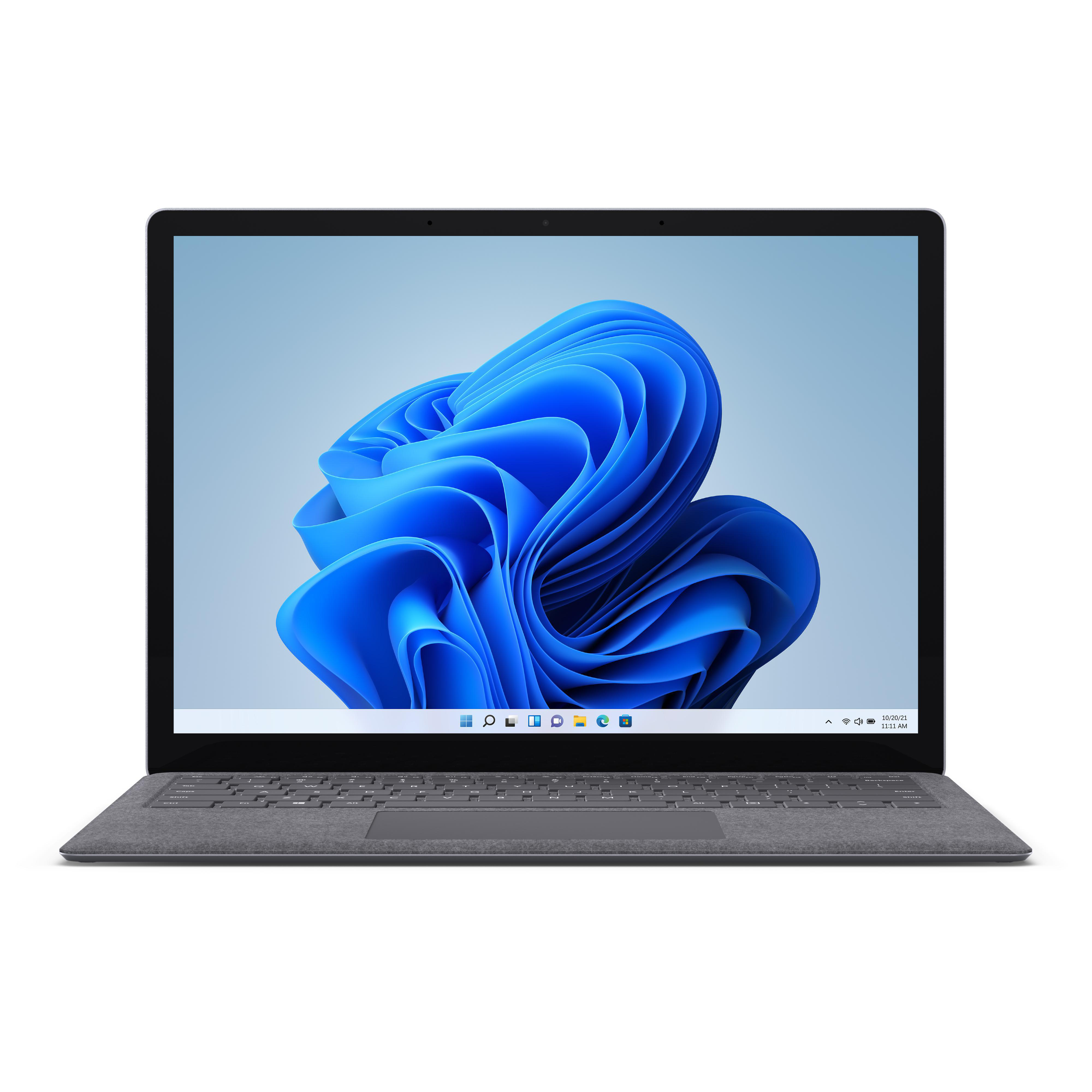 MICROSOFT Surface Laptop 4, Notebook, 16 Intel® Touchscreen, 11 13,5 Xe, 512 i5-1135G7 Bit) RAM, Windows Intel®, Zoll Home Prozessor, SSD, Platin (64 GB mit GB Iris® Display