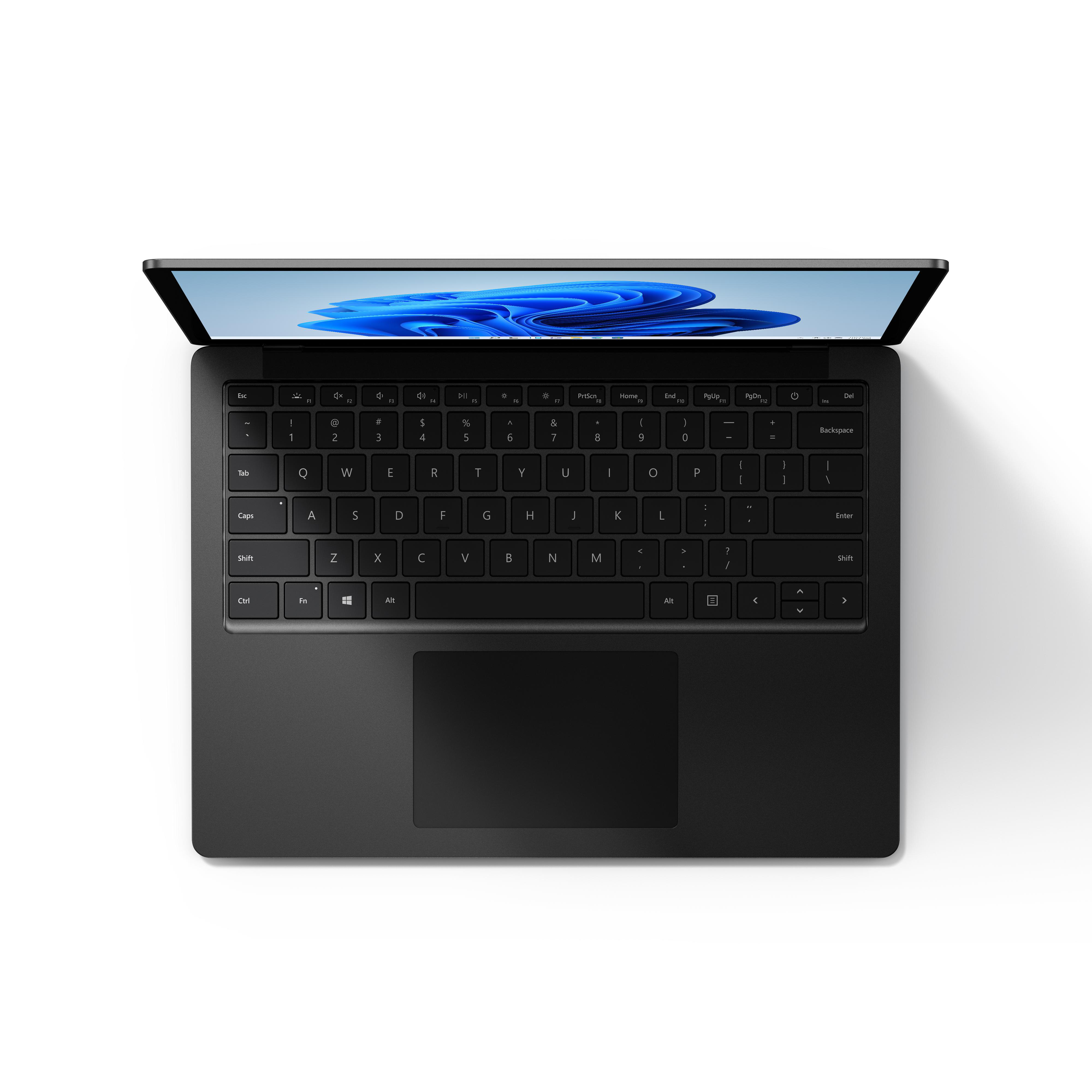 Surface Zoll Schwarz Prozessor, 512 MICROSOFT GB Iris® 13,5 Home Bit) (64 Xe, GB Display 11 4, Laptop mit Matt 16 Windows Touchscreen, SSD, i7-1185G7 Intel® Notebook, RAM,