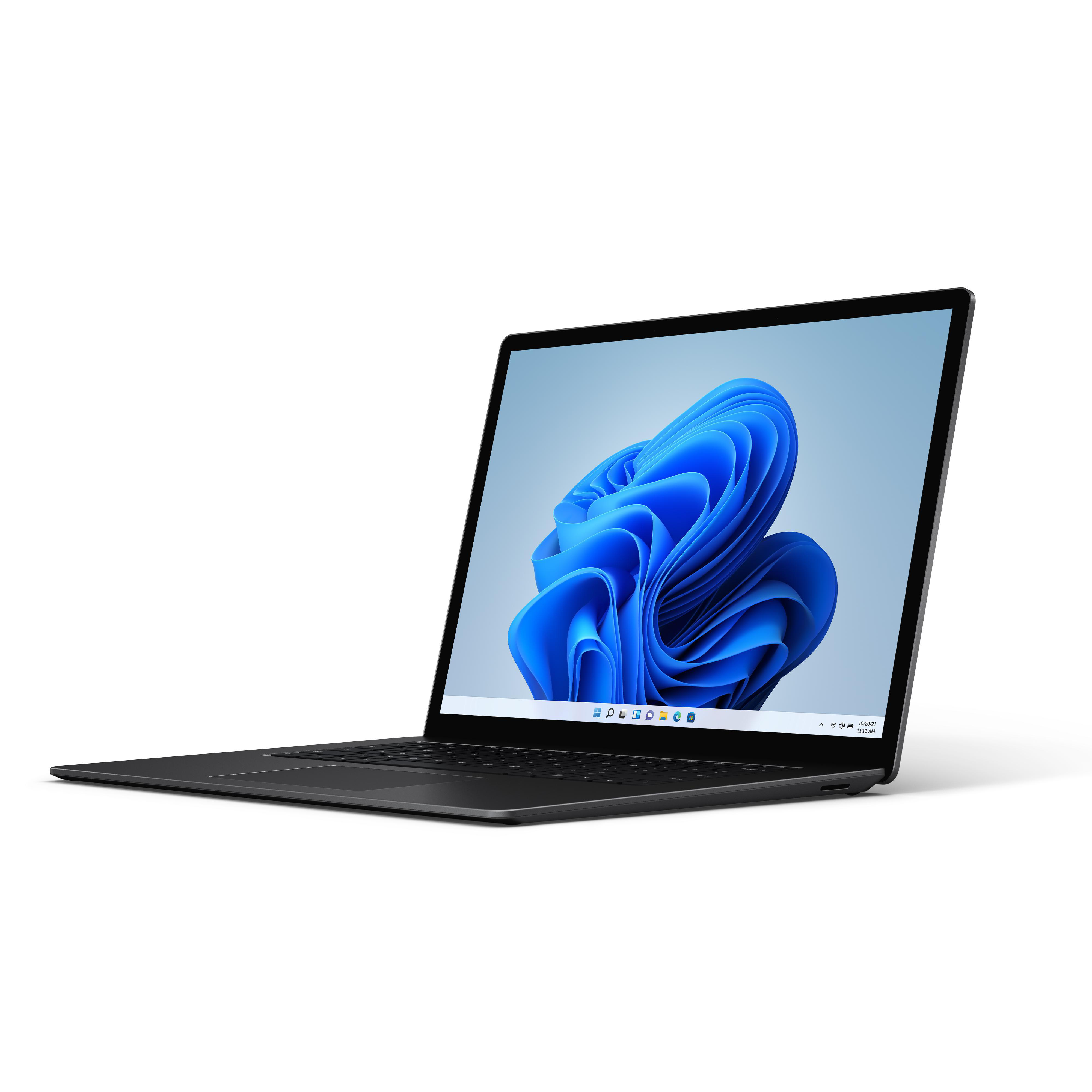 MICROSOFT Surface Laptop Schwarz Intel® 15 TB Matt Home Bit) 4, 11 Prozessor, 32 Touchscreen, SSD, GB RAM, Zoll Notebook, 1 i7-1185G7 Display (64 mit Windows