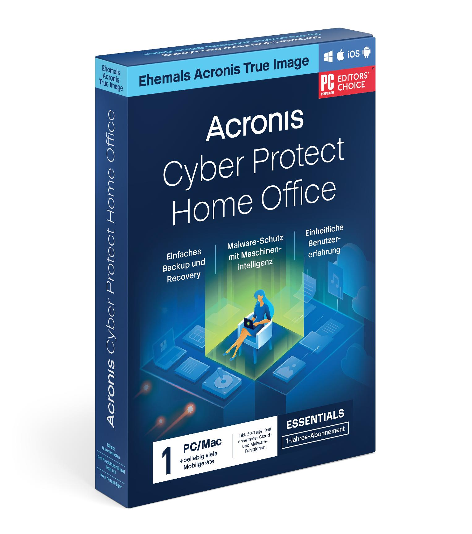 CYBER PROT.HO ESSENT.1PC/1YR SUBSCR.BOX DE - [PC]
