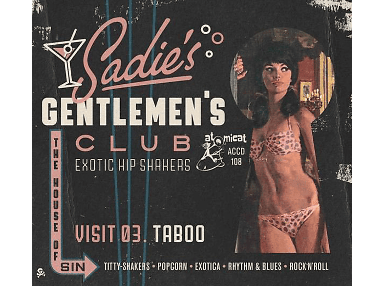VARIOUS - Sadie's Gentlemen's Club Vol. 3 - Taboo - (CD)