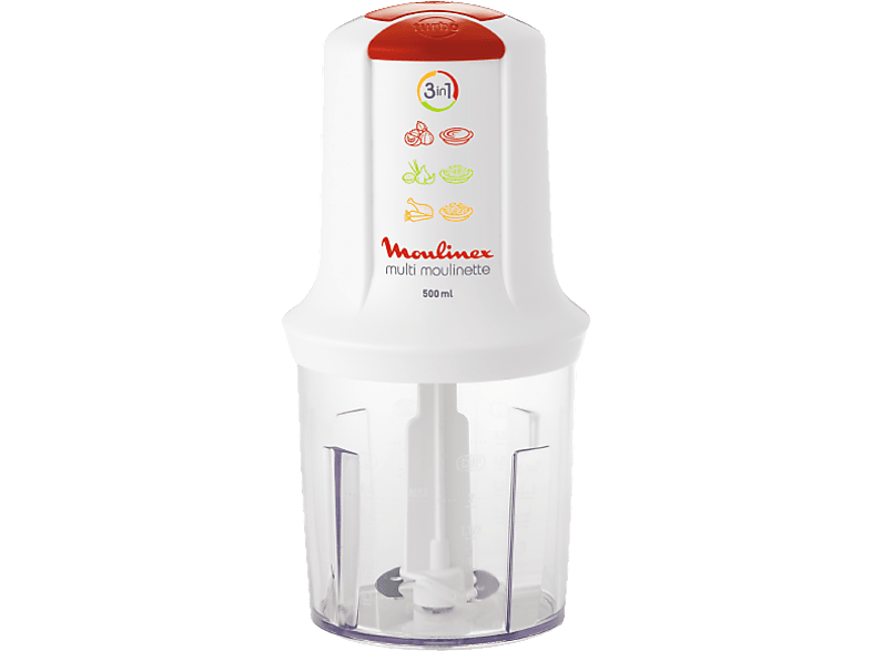 Moulinex Hakmolen Multi Moulinette 3 In 1 (at710110)