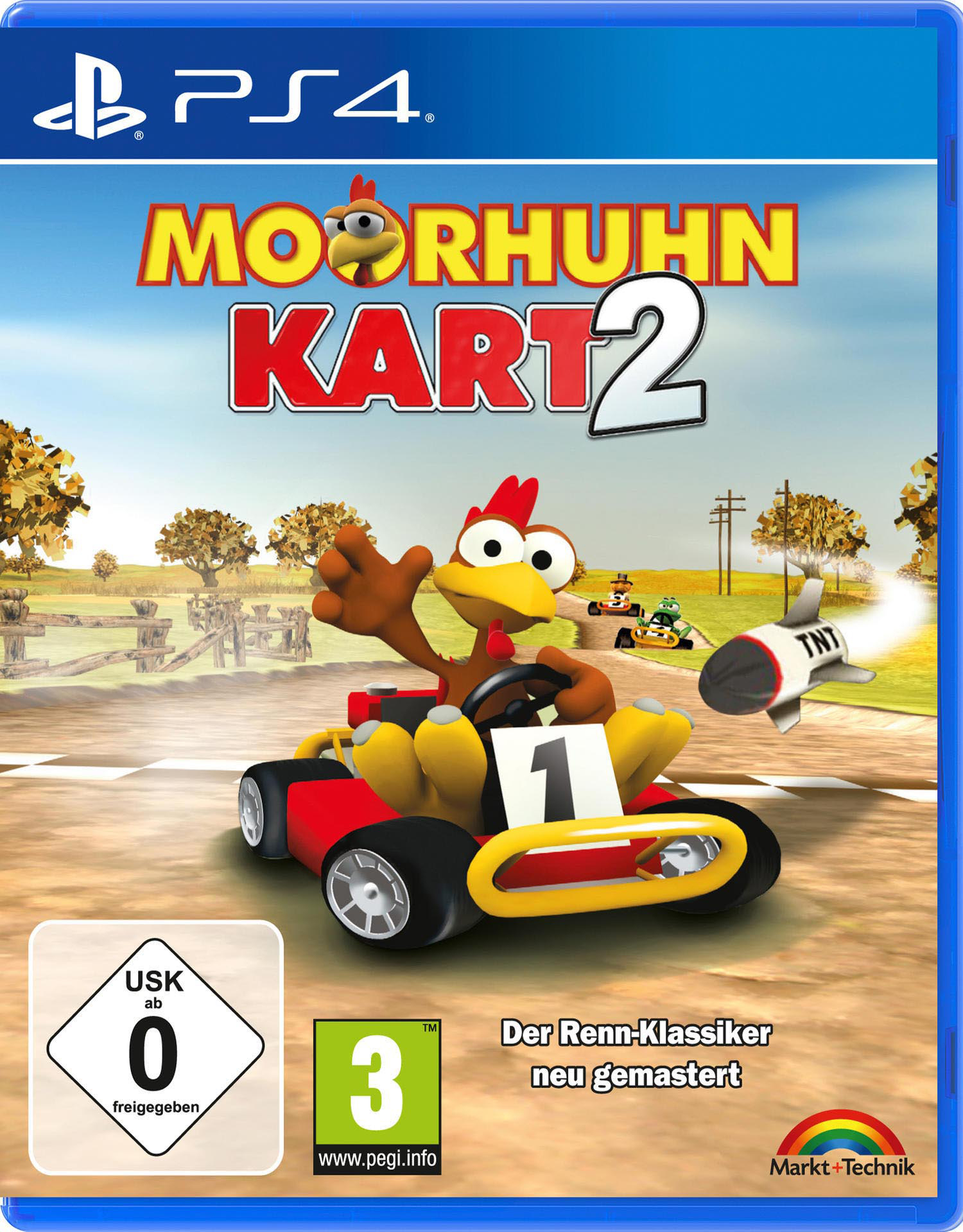 Kart Moorhuhn 2 - 4] [PlayStation