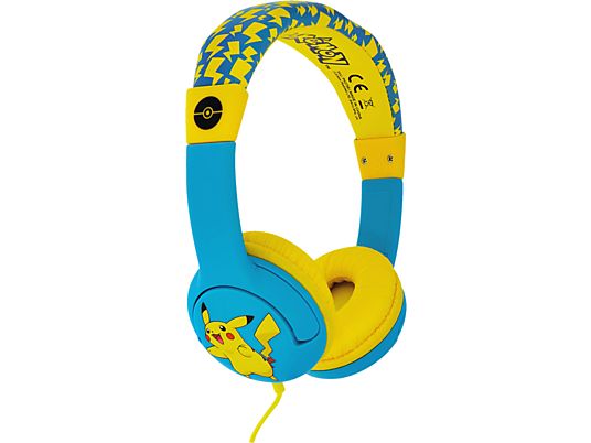 OTL TECHNOLOGIES Pokémon Pikachu Kids - Casques (On-ear, bleu / jaune)